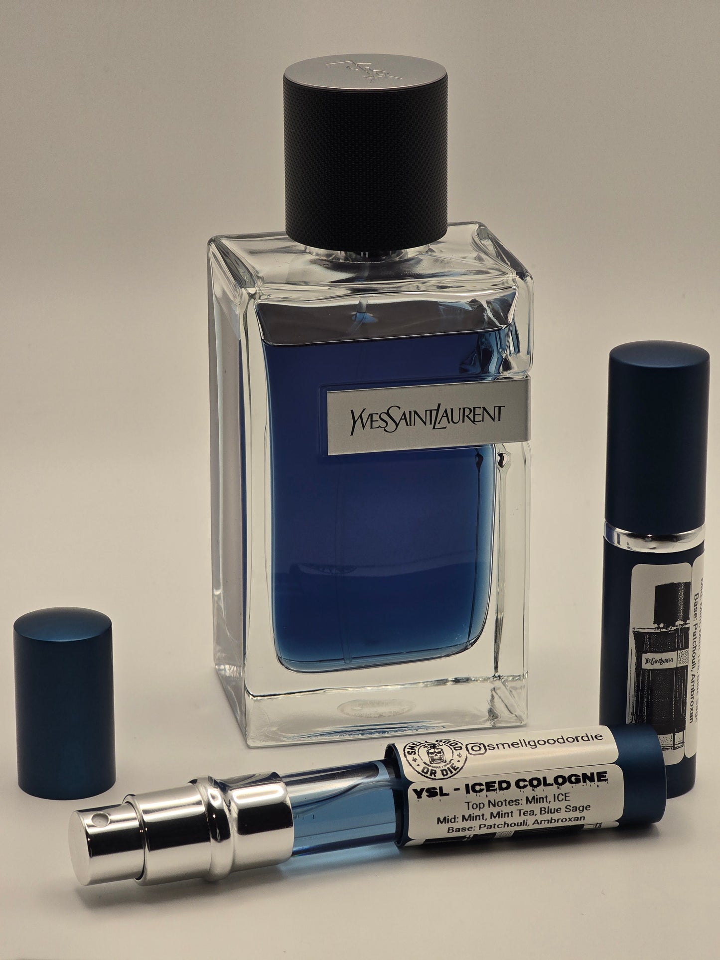 YSL - Y Iced Cologne (EDT Intense) 5ml Travel Spray Decant